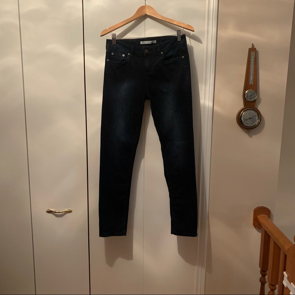 Woolrich Dark Wash Blue Mid-Rise Skinny Jeans